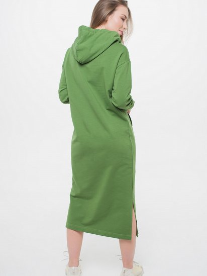 Платье миди Роза модель 210502 — фото 8 - INTERTOP