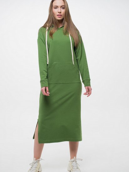 Платье миди Роза модель 210502 — фото - INTERTOP