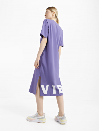 Платье миди Роза модель 211041 — фото 3 - INTERTOP