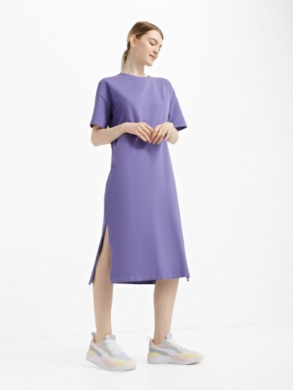 Платье миди Роза модель 211041 — фото - INTERTOP