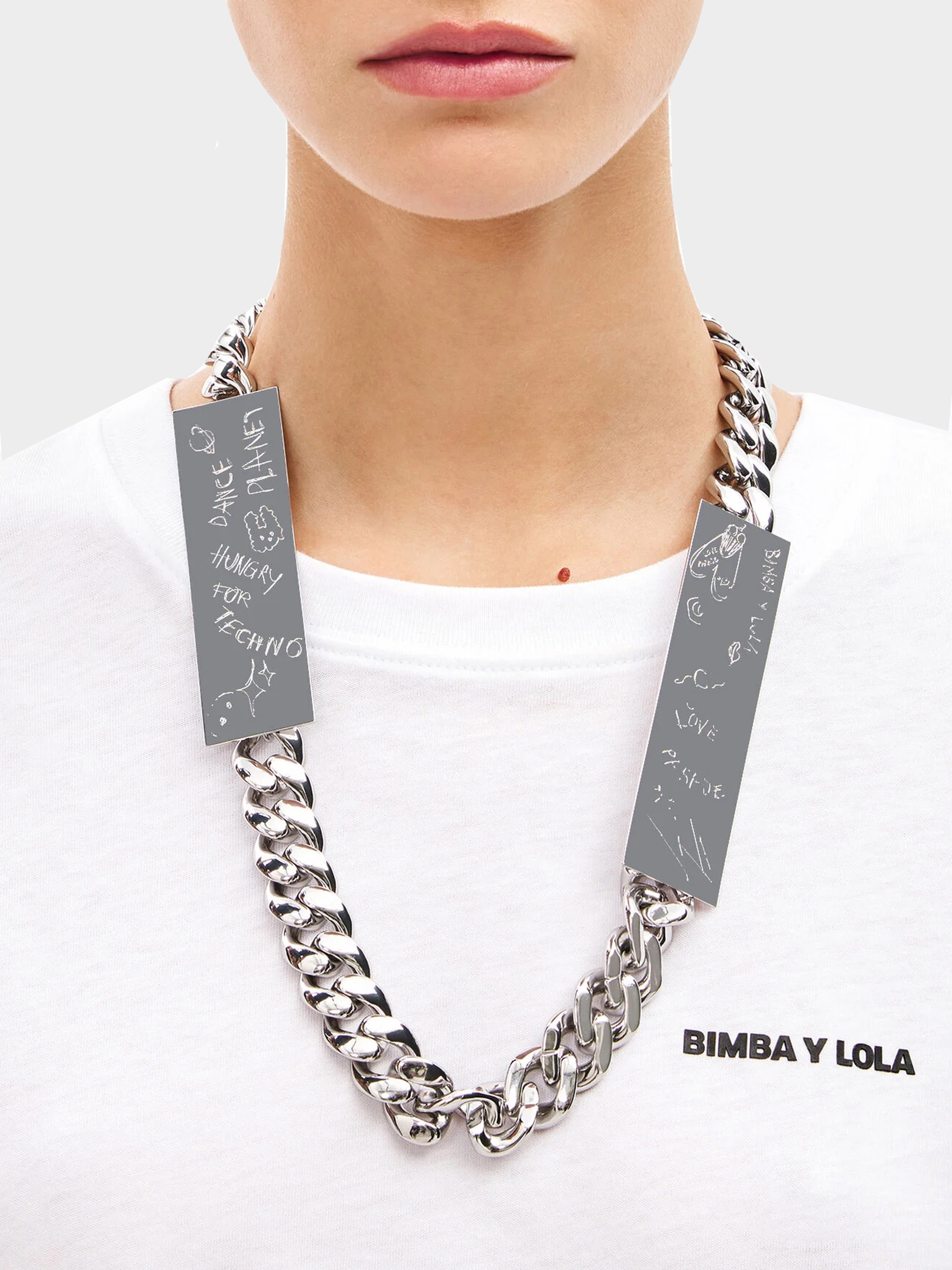 

Bimba Y Lola Колье (212BAA115.W3007) Женское, цвет - Серебряный