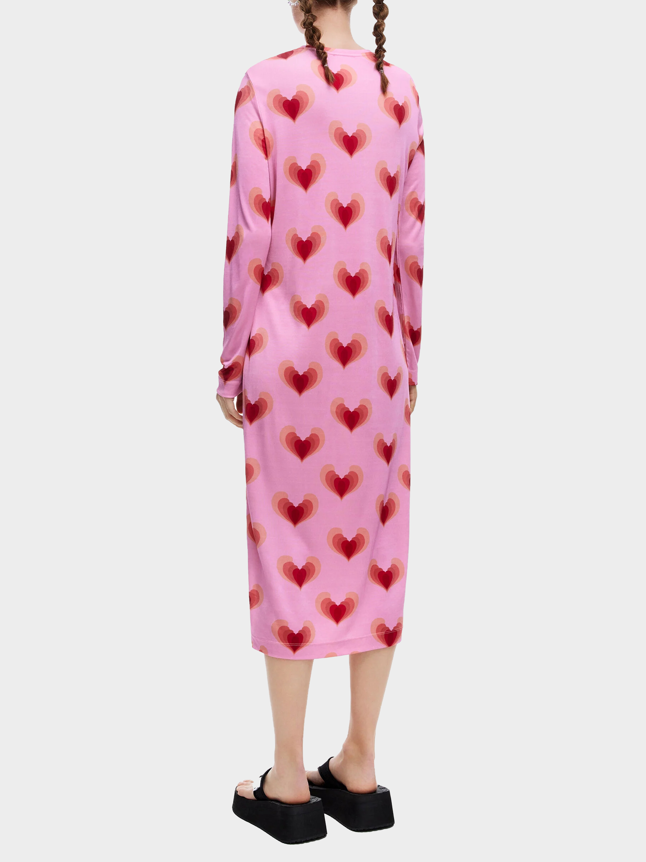 

Bimba Y Lola Платье миди (221BR90P7.T6152) Женское, цвет - Розовый