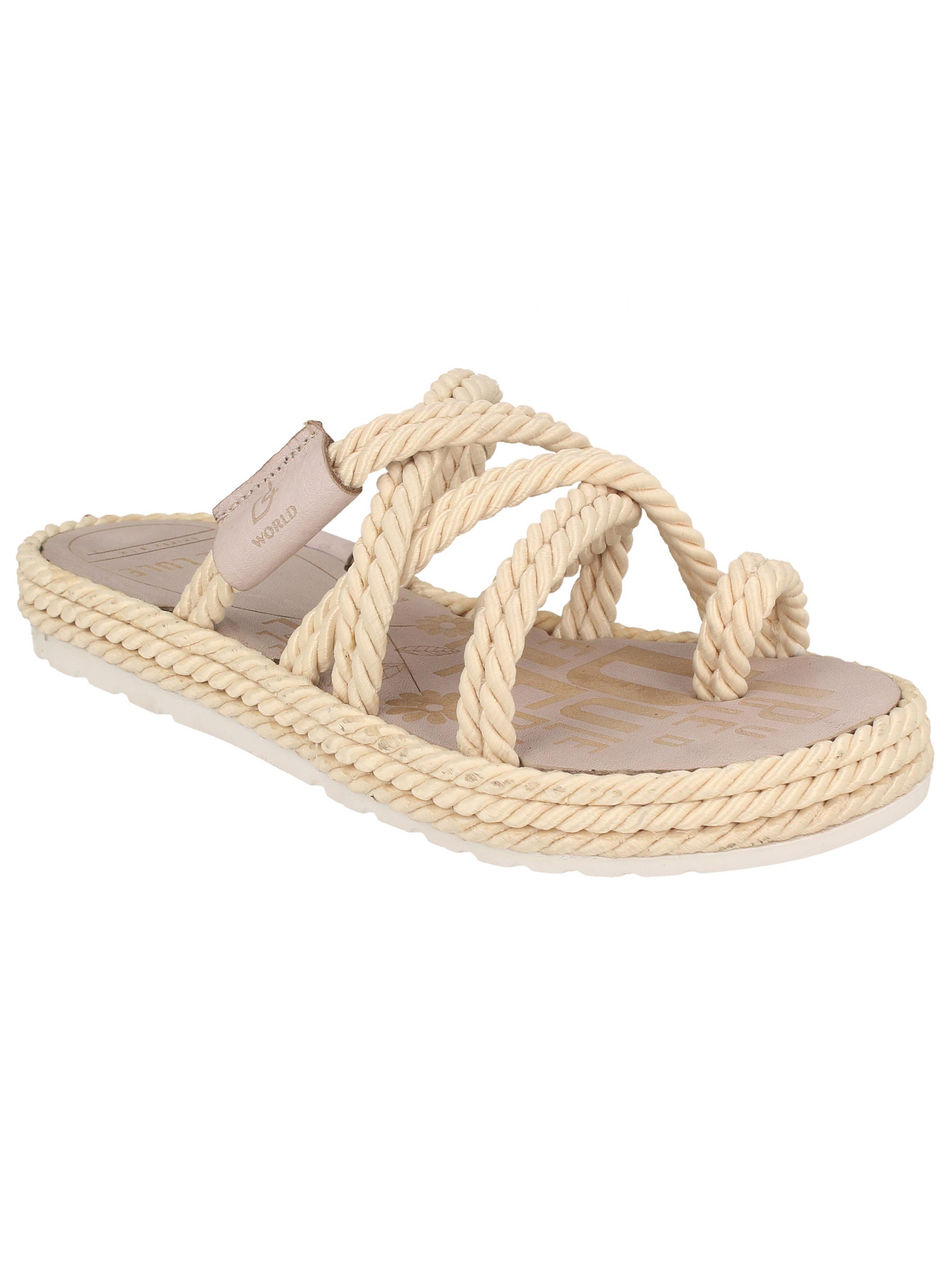 

Las Espadrillas Шльопанці (22410903-3718) Жіноче, колір - Бежевий