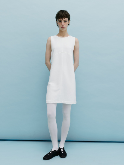 Сукня міні Роза модель 230729_milk — фото - INTERTOP