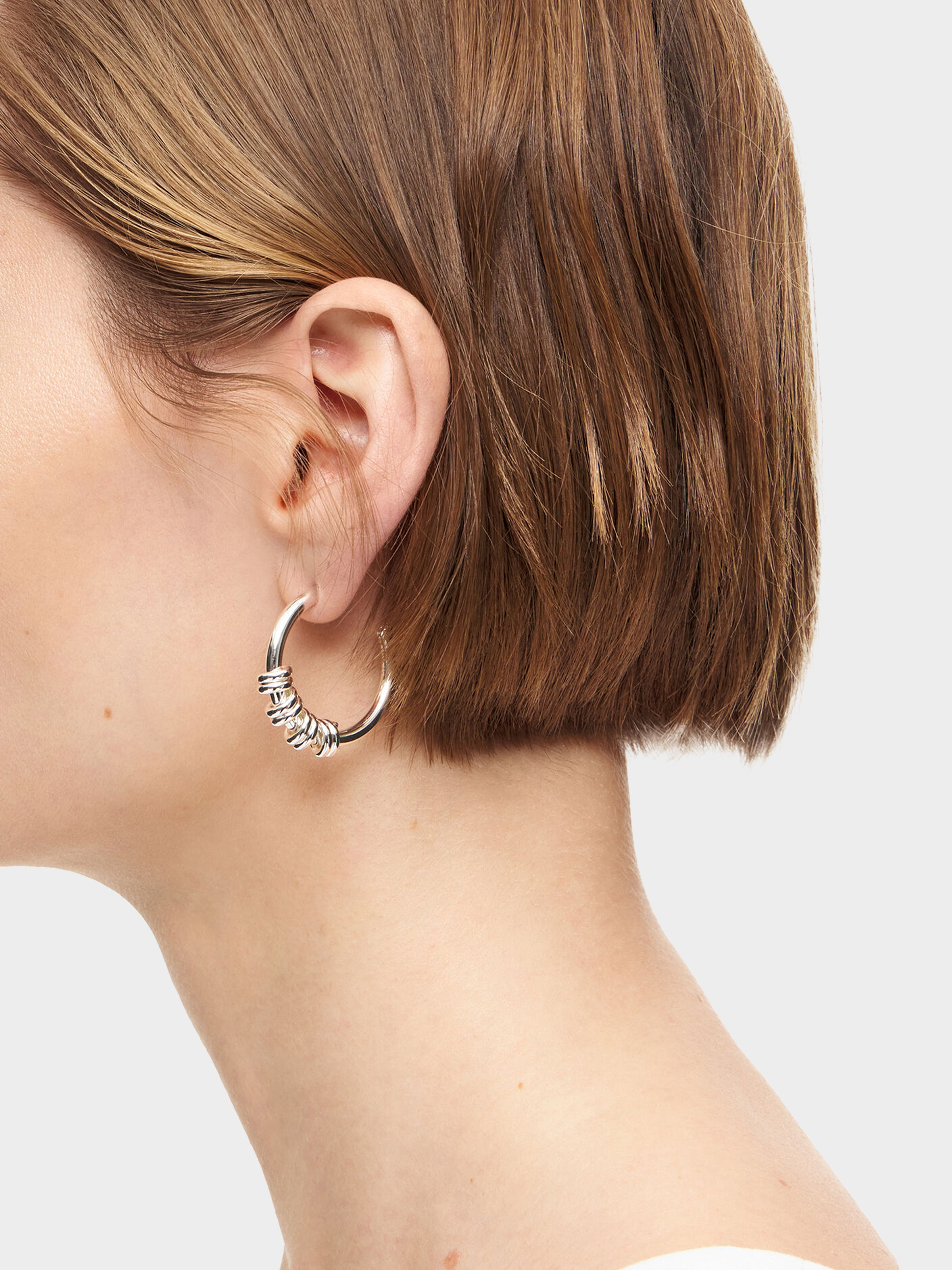 

Bimba Y Lola Серьги (231BAB258.T3007) Женское, цвет - Серебряный