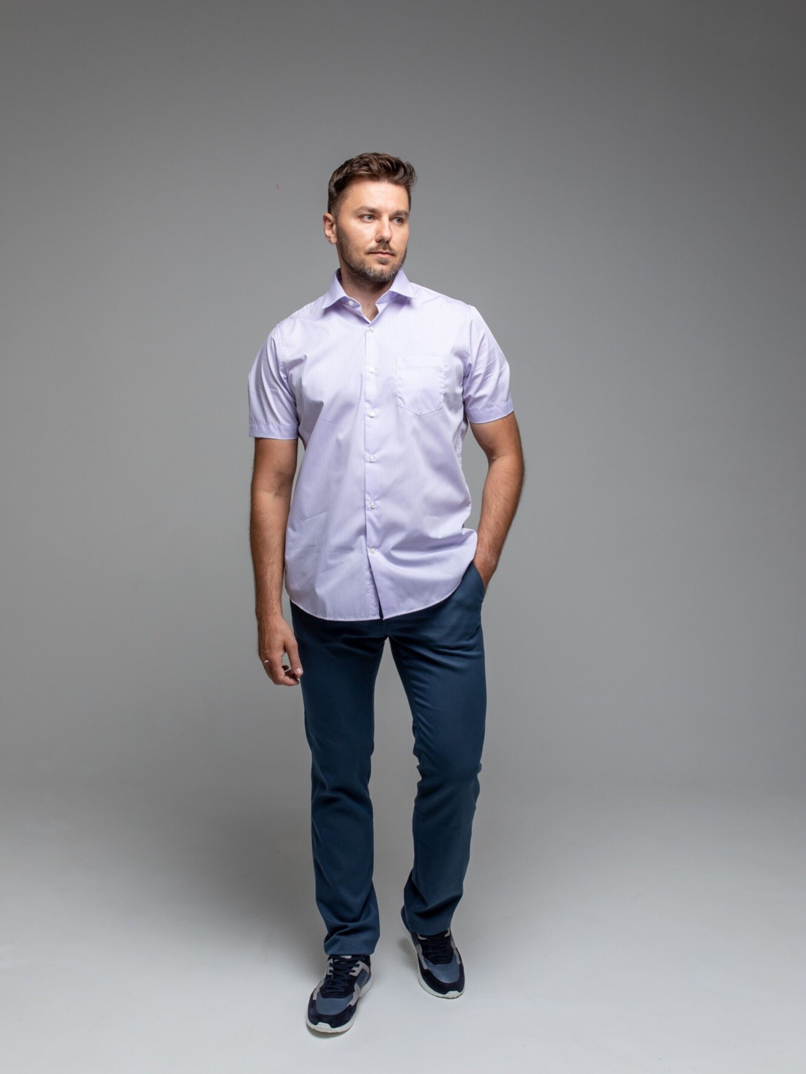 

Pierre Cardin Рубашка (25403.9009.2309) Мужское, цвет - Фиолетовый