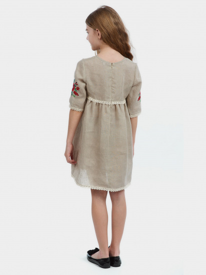 Вишита сукня Едельвіка модель 261-19-08 — фото 4 - INTERTOP