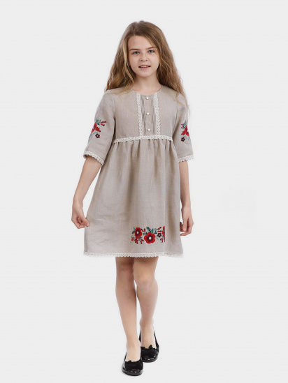 Вишита сукня Едельвіка модель 261-19-08 — фото - INTERTOP