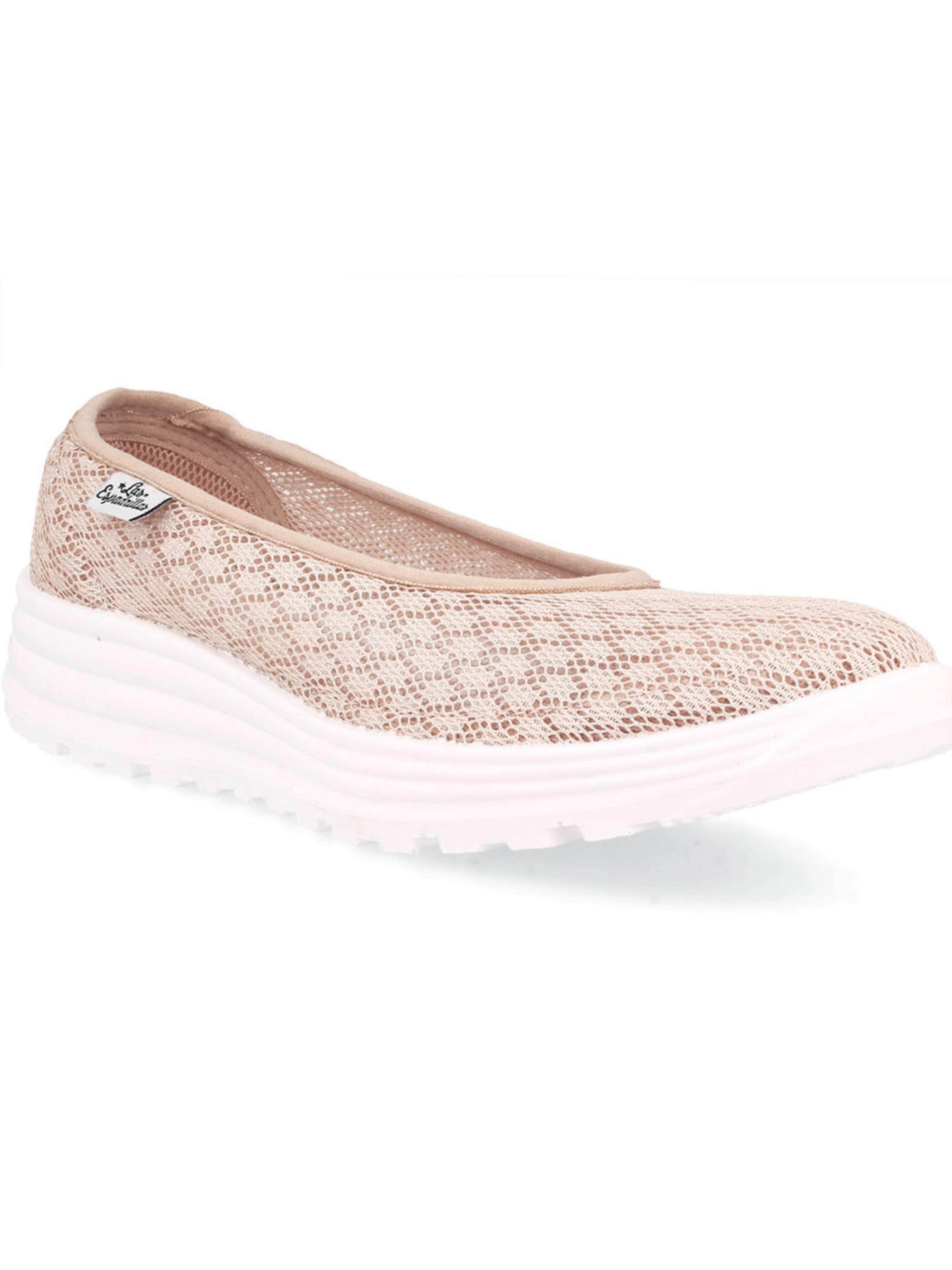 

Las Espadrillas Балетки (2622-18) Женское, цвет - Бежевый, материал - Текстиль
