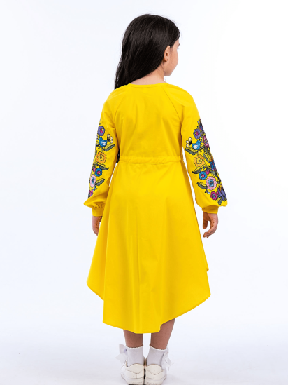 Вышитое платье Едельвіка модель 272-22-09Yellow — фото 3 - INTERTOP