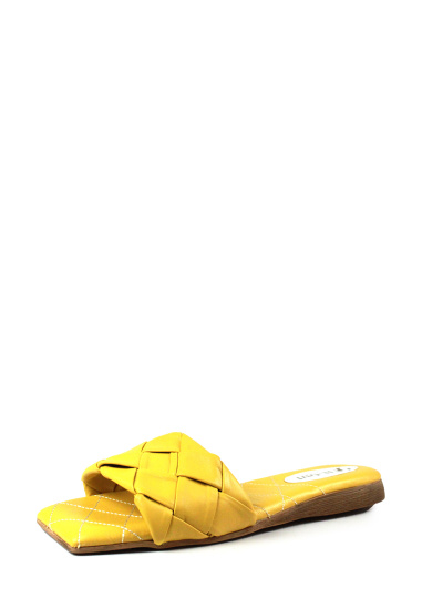 Шлепанцы It-girl модель 2804-U29-yellow — фото 3 - INTERTOP