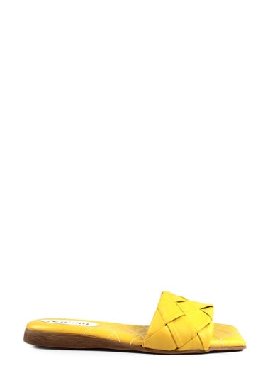 Шлепанцы It-girl модель 2804-U29-yellow — фото - INTERTOP