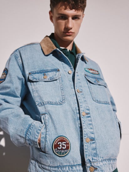 Джинсовая куртка SPRINGFIELD модель 2836602-16 — фото 3 - INTERTOP