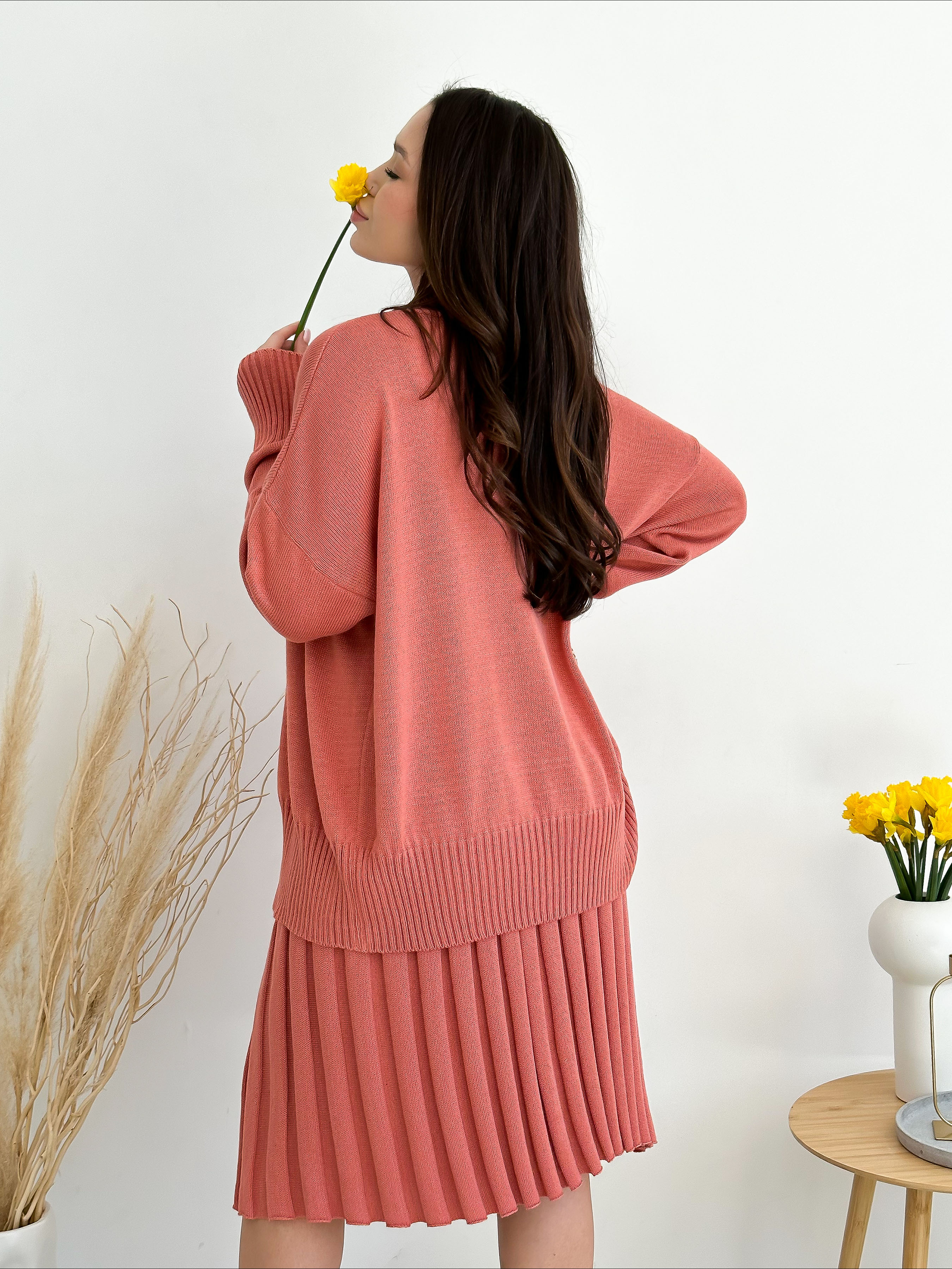 

ART KNIT Кардиган (29003) Женское, цвет - Коралловый