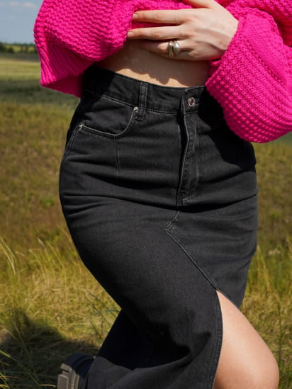 Джинсовая юбка Romashka Найробі модель 291034004101 — фото 3 - INTERTOP