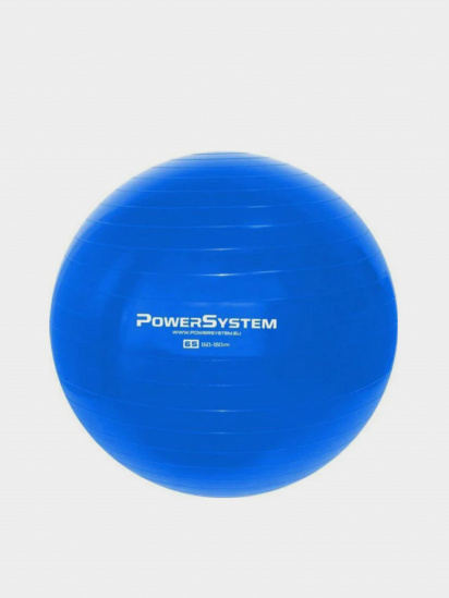 Фітбол PowerSystem модель PS-4012_65cm_Blue — фото - INTERTOP