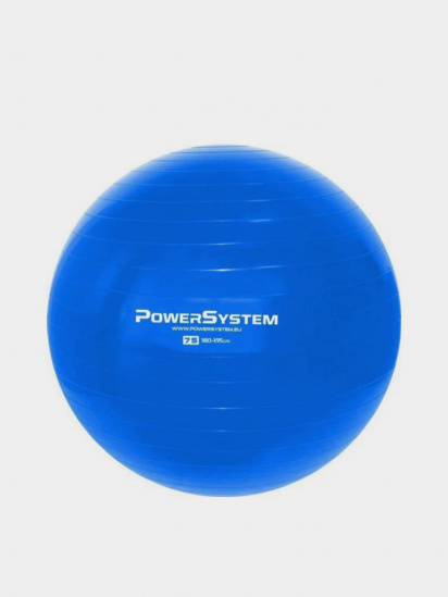 Фітбол PowerSystem модель PS-4013_75cm_Blue — фото - INTERTOP