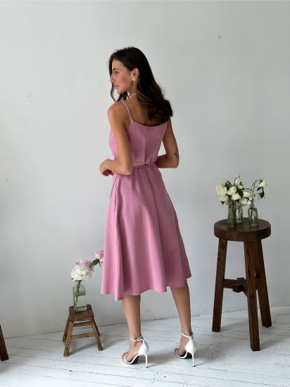 Платье миди Прованс модель 30008 — фото 3 - INTERTOP