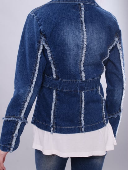 Джинсова куртка CARICA модель 3010235 — фото 5 - INTERTOP