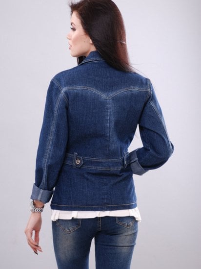 Джинсовая куртка CARICA модель 3010435 — фото 6 - INTERTOP