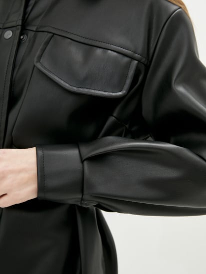 Шкіряна куртка Danna модель 3021BL — фото 3 - INTERTOP