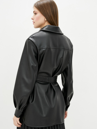 Куртка кожаная Danna модель 3021BL — фото 4 - INTERTOP
