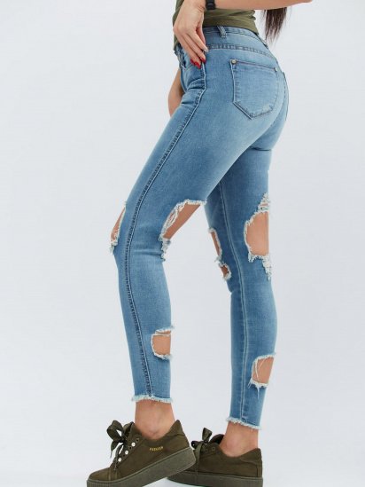 Скинни джинсы CARICA модель 3102411 — фото 4 - INTERTOP
