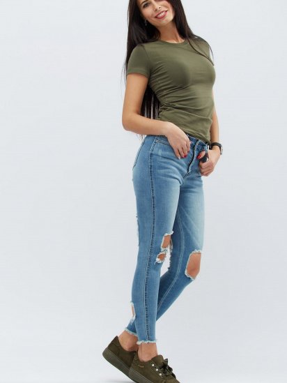 Скинни джинсы CARICA модель 3102411 — фото 5 - INTERTOP