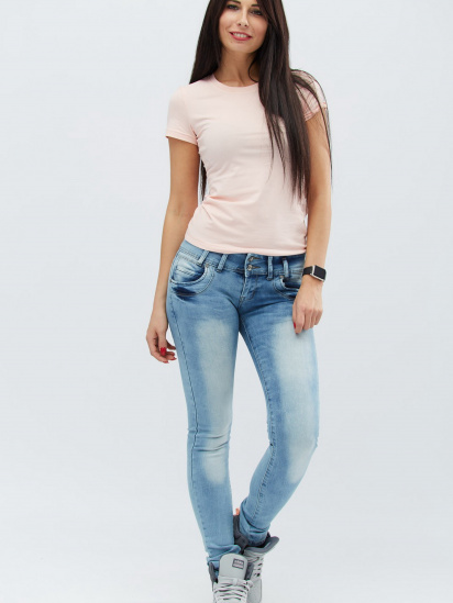 Скинни джинсы CARICA модель 3103011 — фото 4 - INTERTOP