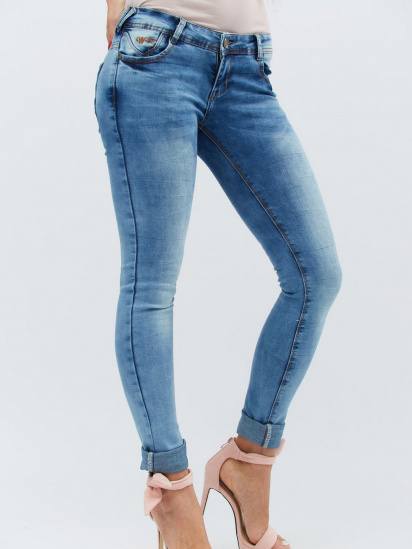 Скинни джинсы CARICA модель 3103411 — фото 3 - INTERTOP