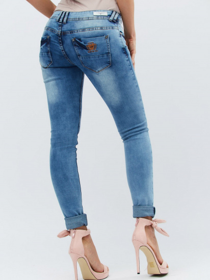 Скинни джинсы CARICA модель 3103411 — фото 4 - INTERTOP