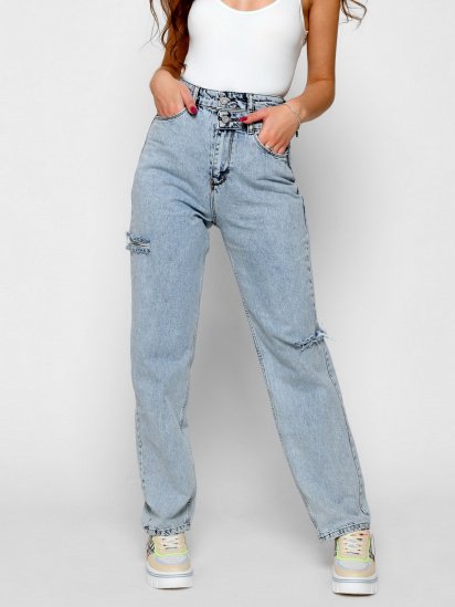 Прямые джинсы CARICA модель 3189611 — фото - INTERTOP