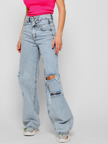 Широкі джинси CARICA модель 3189711 — фото 5 - INTERTOP