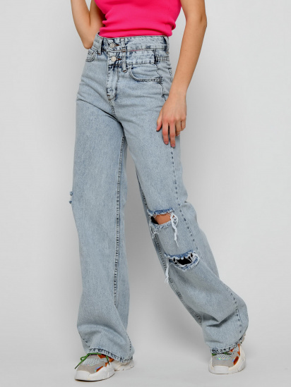 Широкие джинсы CARICA модель 3189711 — фото - INTERTOP