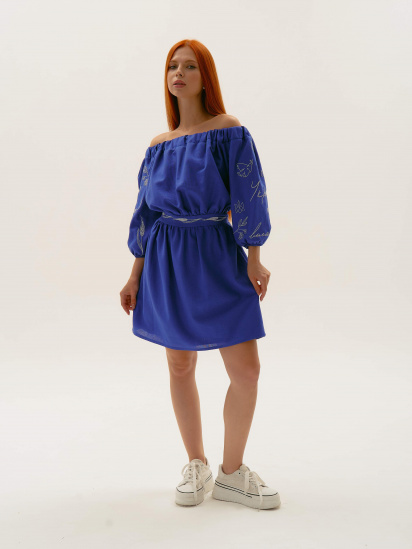 Вышитое платье Pupu модель 320415 — фото - INTERTOP