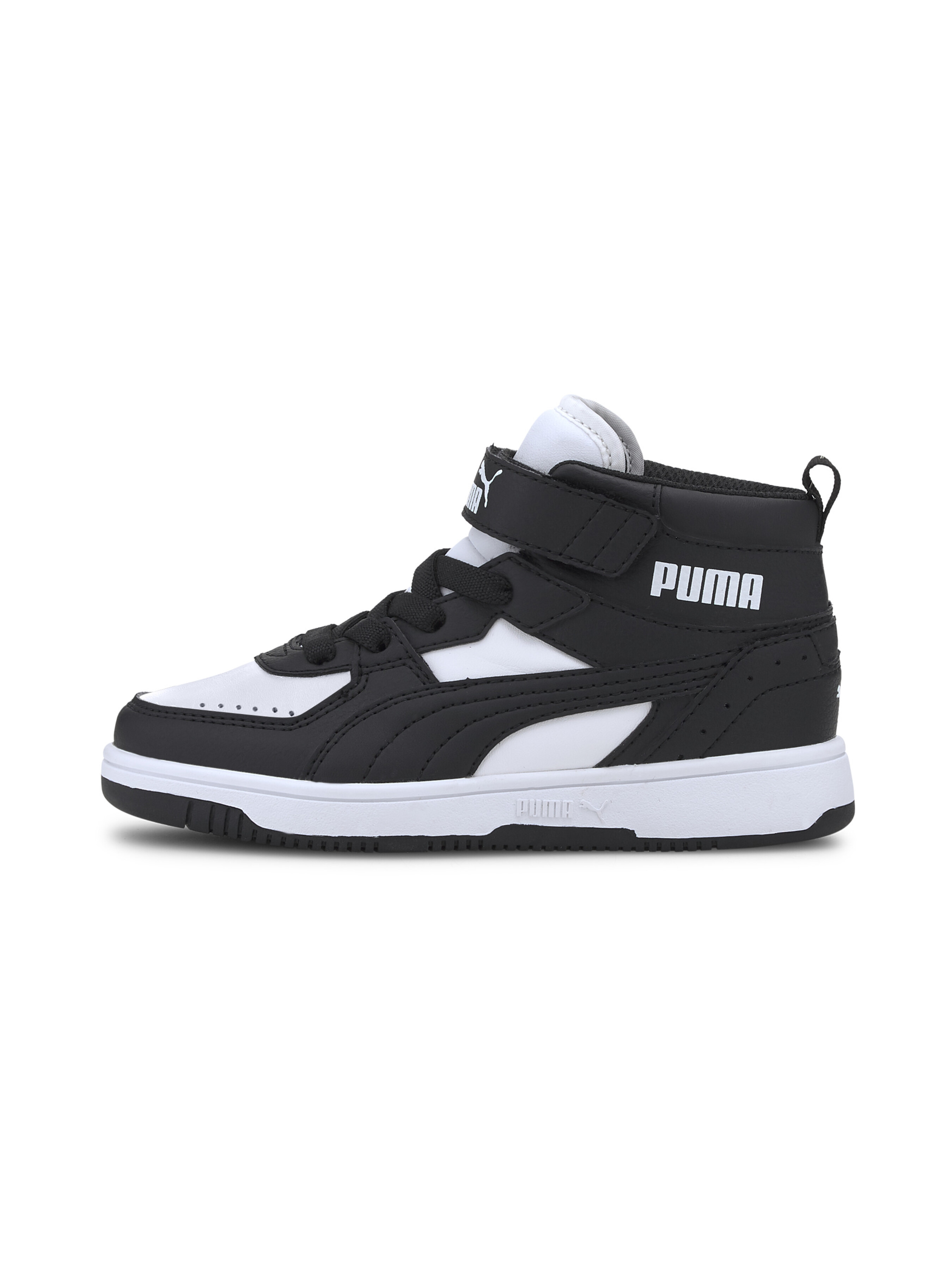 

PUMA Rebound Joy Ac Ps Кеды высокие (374688_01) Детское, цвет - Чёрный