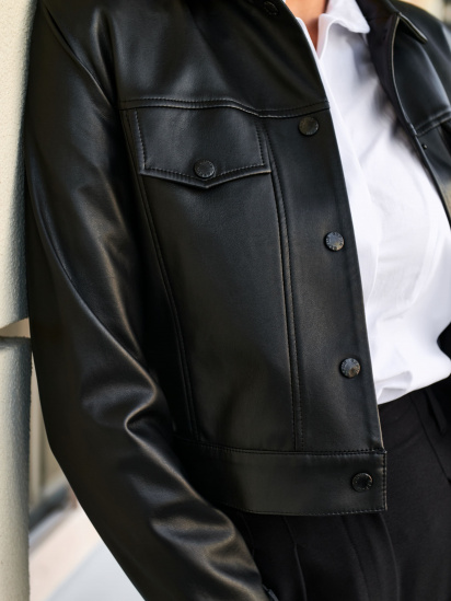 Шкіряна куртка Gepur модель 37651 — фото 6 - INTERTOP