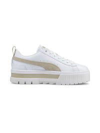 Белый - Кеды низкие PUMA Mayze Lth Wn's