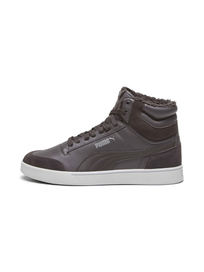 Кеди високі PUMA Shuffle Mid Fur модель 387609 — фото 4 - INTERTOP