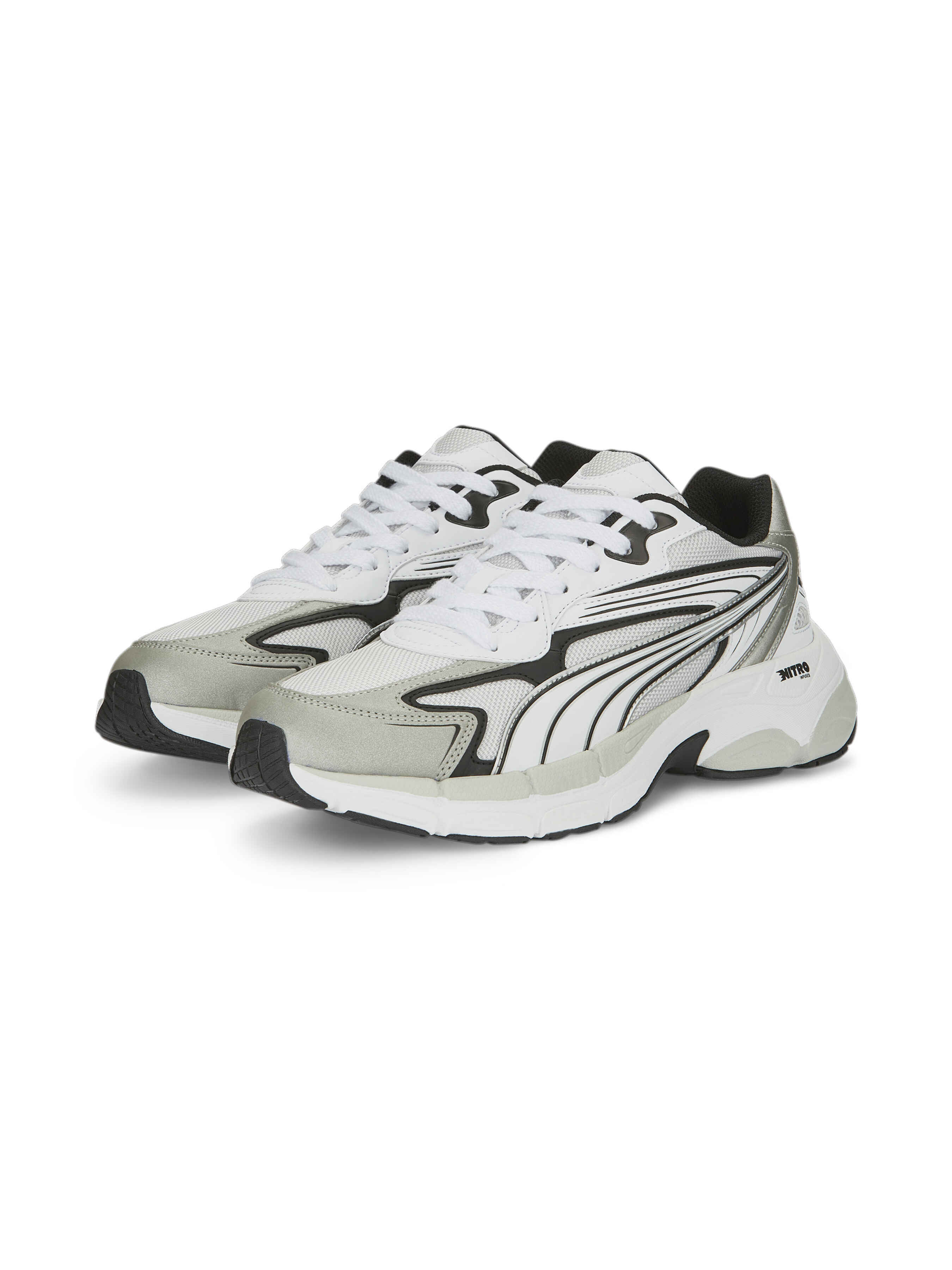 

PUMA Teveris Nitro Noughties Кроссовки для бега (388920_10) Унисекс, цвет - Серый