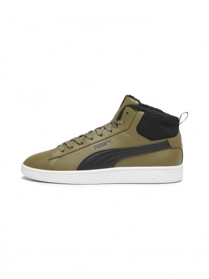 Кеди високі PUMA Smash 3.0 Mid Wtr модель 392335 — фото 4 - INTERTOP