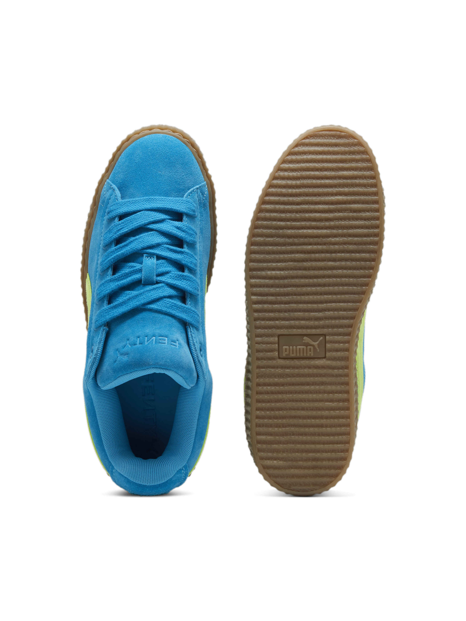 Puma creepers clearance bleu et vert