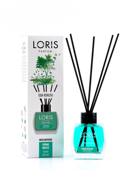 Loris parfum ­Аромадифузор Весняний вітер з чорними паличками модель 400001 — фото - INTERTOP