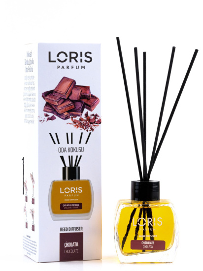 Loris parfum ­Аромадиффузор Шоколад с черными палочками модель 400015 — фото - INTERTOP