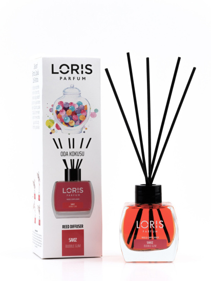 Loris parfum ­Аромадиффузор Жвачка с черными палочками модель 400016 — фото - INTERTOP