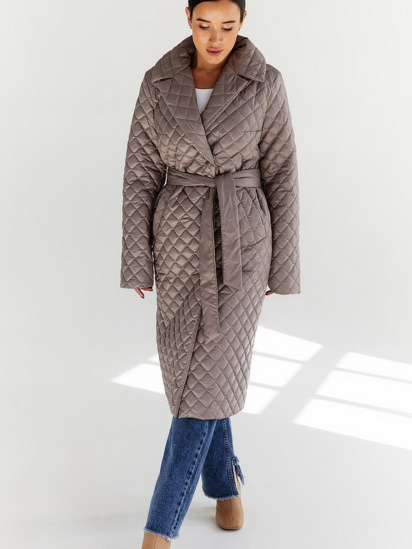 Пальто с утеплителем Gepur модель 40254 — фото - INTERTOP
