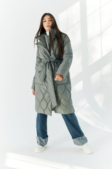 Пальто с утеплителем Gepur модель 40583 — фото - INTERTOP