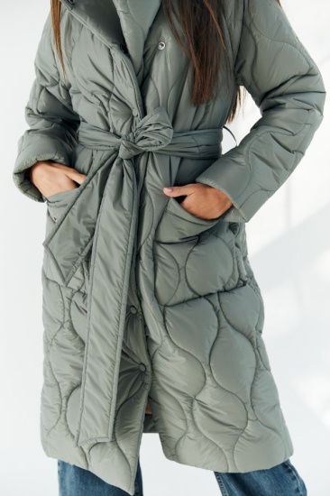 Пальто з утеплювачем Gepur модель 40583 — фото 4 - INTERTOP