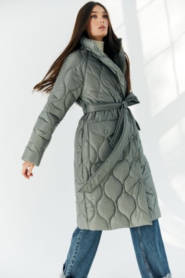 Пальто с утеплителем Gepur модель 40583 — фото - INTERTOP