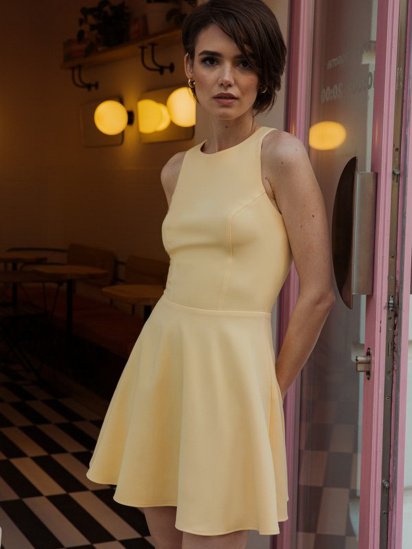 Платье мини Gepur модель 41895 — фото 4 - INTERTOP